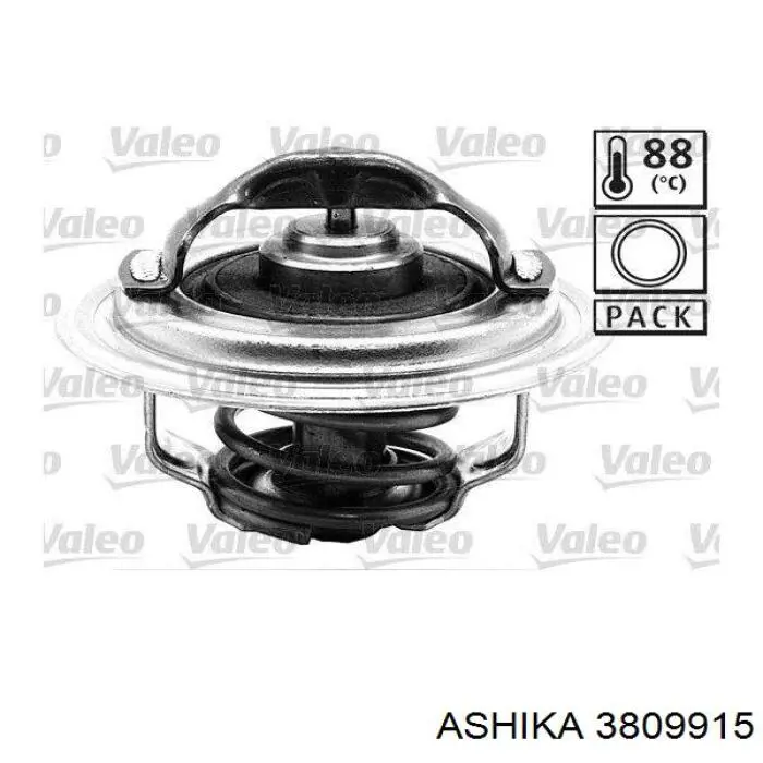 3809915 Ashika termostato, refrigerante