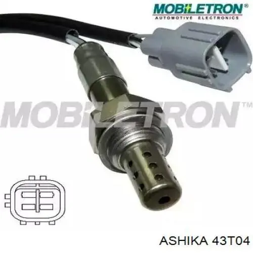 Comprar 43T04 Ashika Sensor de oxígeno previo al catalizador