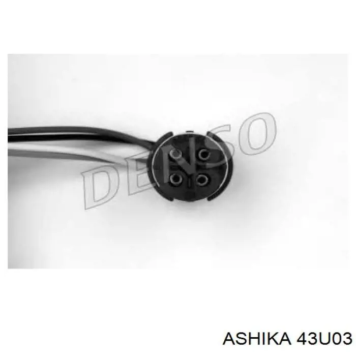 43-U03 Ashika sonda lambda sensor de oxigeno post catalizador