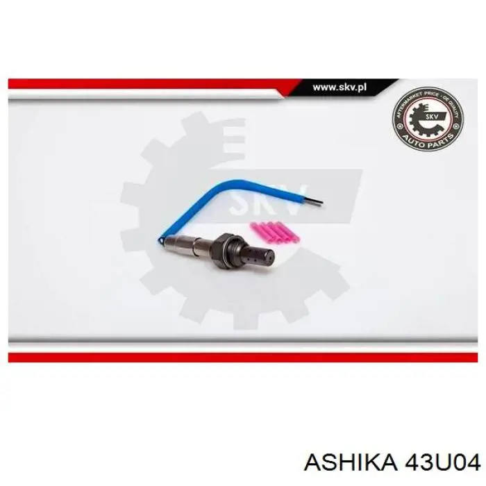 Sensor de oxígeno previo al catalizador Ashika 43U04 precio, desde 67,21 EUR
