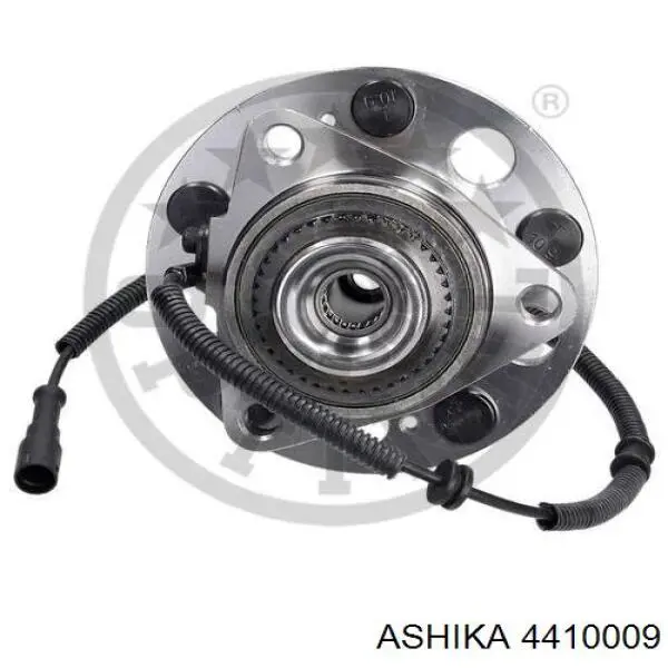 44-10009 Ashika cubo de rueda delantero