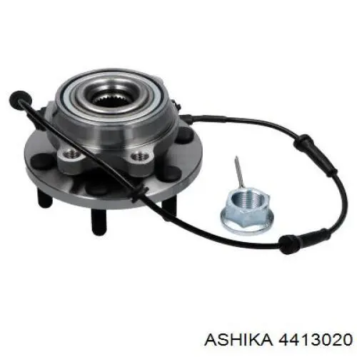Buje de rueda delantero 4413020 Ashika
