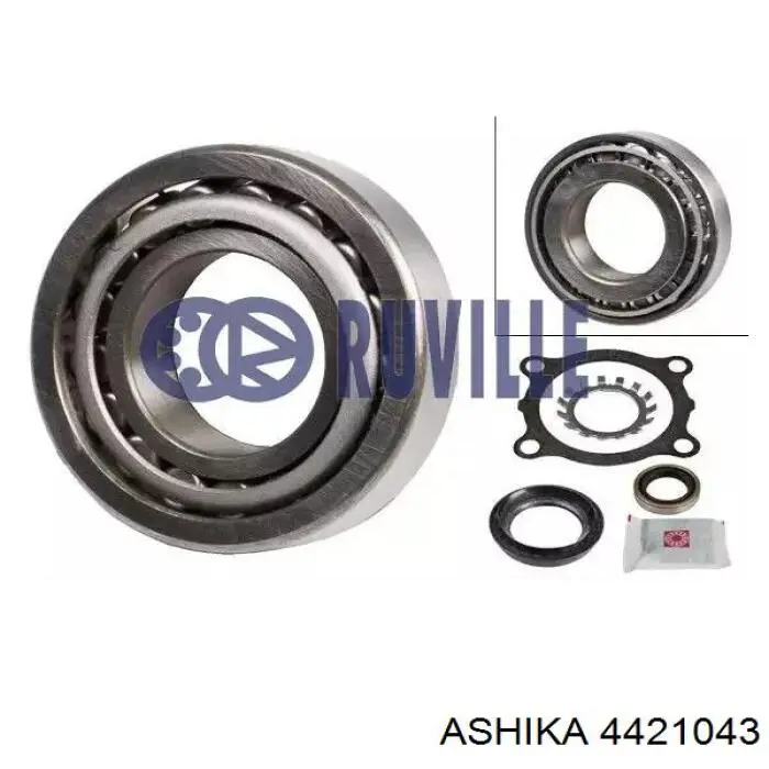 Comprar 4421043 Ashika Cojinete del semieje trasero