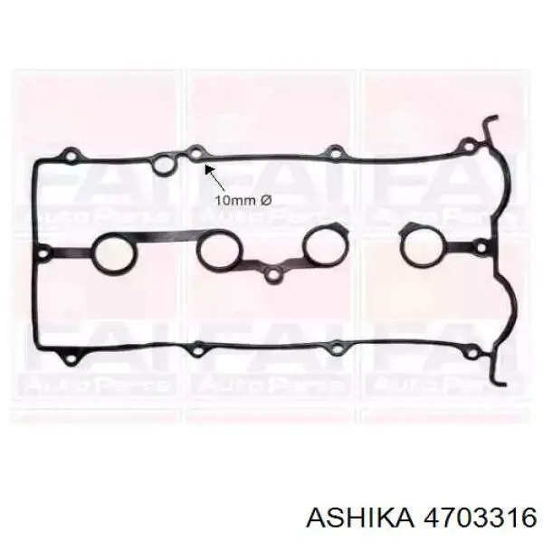 47-03-316 Ashika junta de la tapa de válvulas del motor