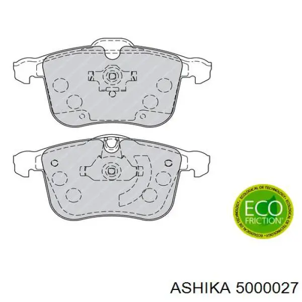 Pastillas de freno delanteras Opel Vectra