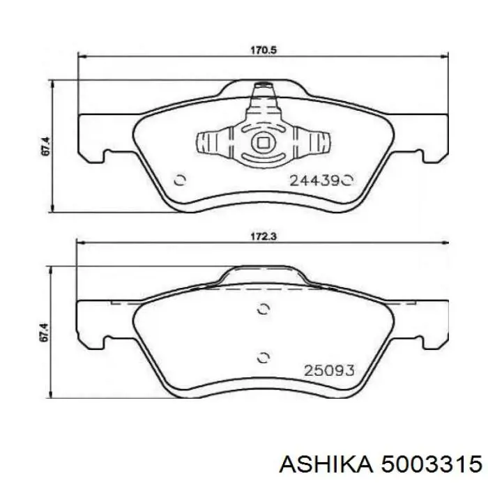 Pastillas de freno para Ford Maverick 1N2