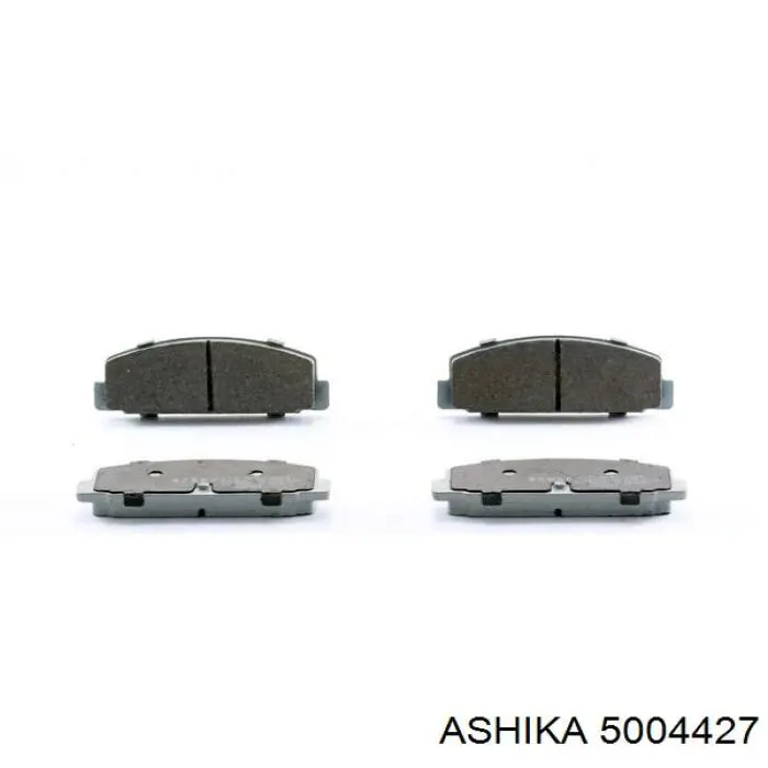 Pastillas de freno delanteras Ashika 5004427