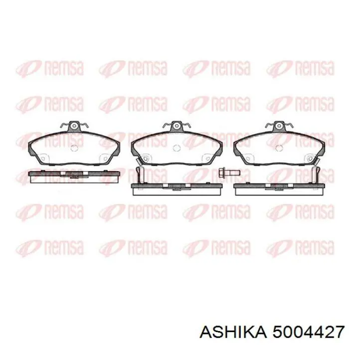 Pastillas freno delanteras Ashika 5004427 precio, desde 25,07 EUR
