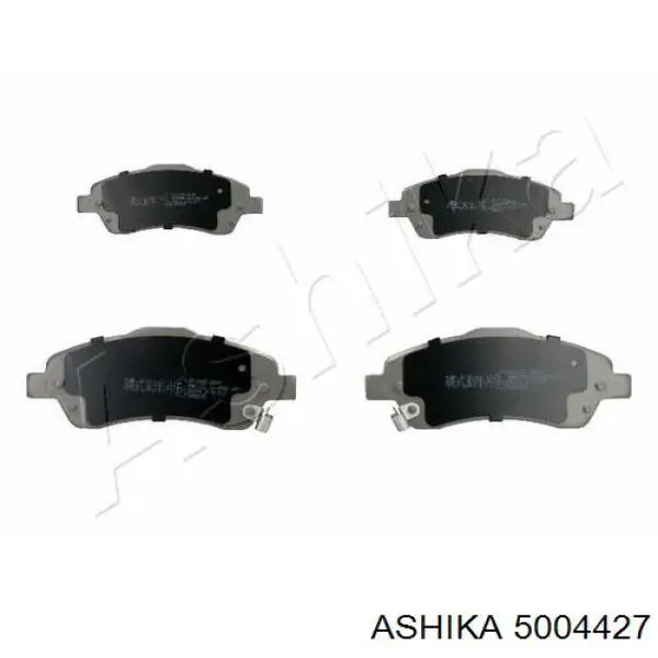 Comprar 5004427 Ashika Pastillas delanteras de freno