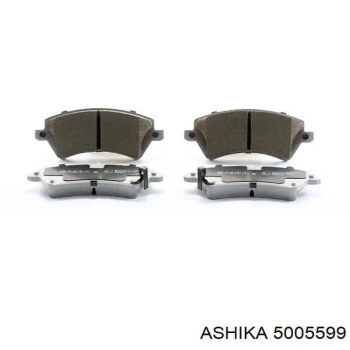 Pastillas de freno 5005599 Ashika