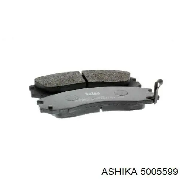 Pastillas de freno delanteras Ashika 5005599
