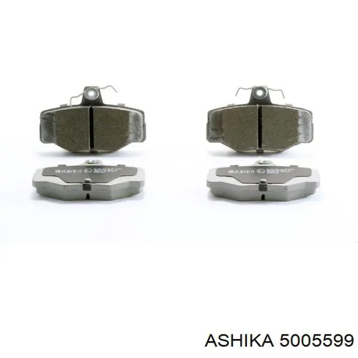 Pastillas freno delanteras Ashika 5005599 precio, desde 26,10 EUR