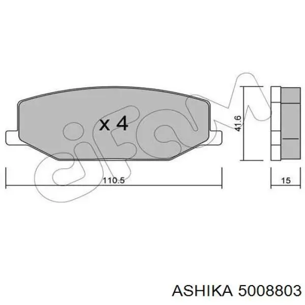 Pastillas de freno delanteras Suzuki Jimny FJ