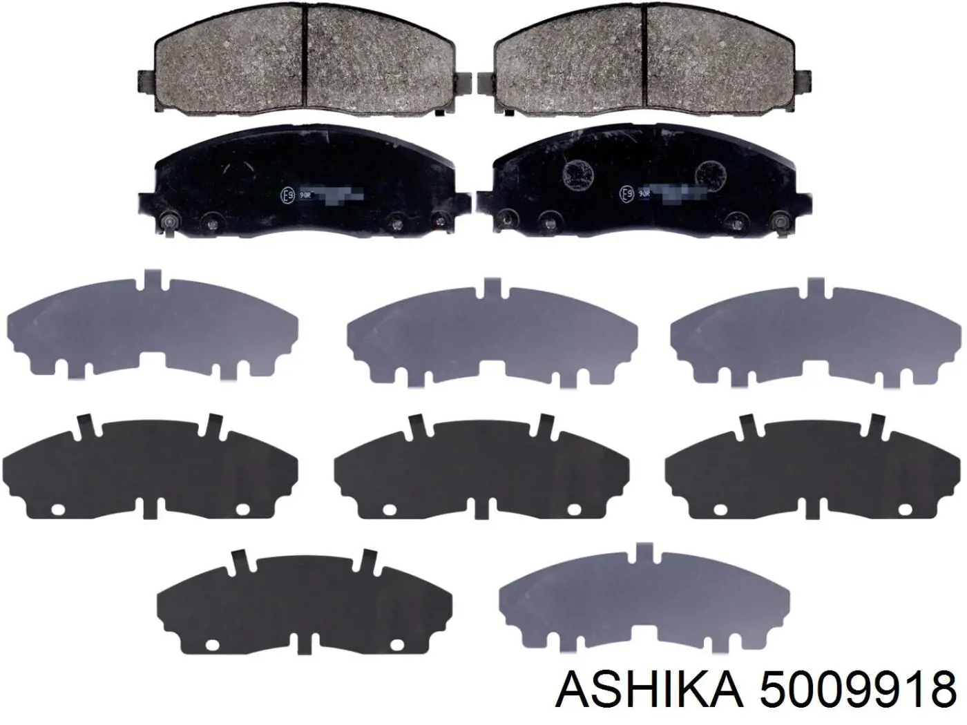 Pastillas freno delanteras Ashika 5009918 precio, desde 41,84 EUR