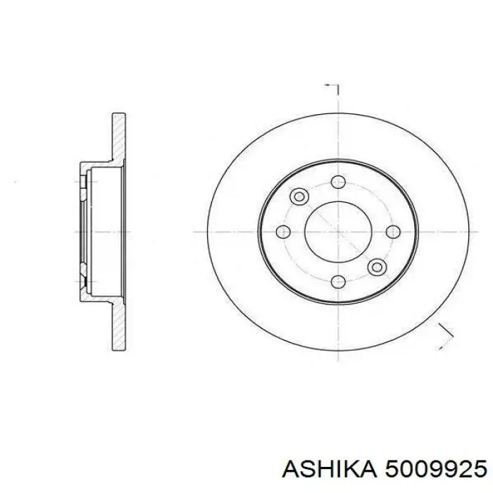Pastillas de freno 2AMV3327AA Chrysler