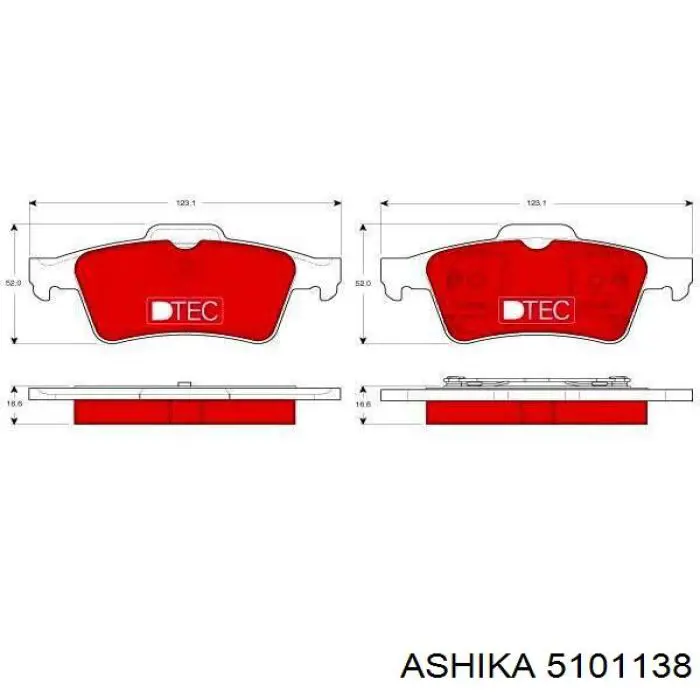 Pastillas de freno traseras Renault Espace 4 JK0