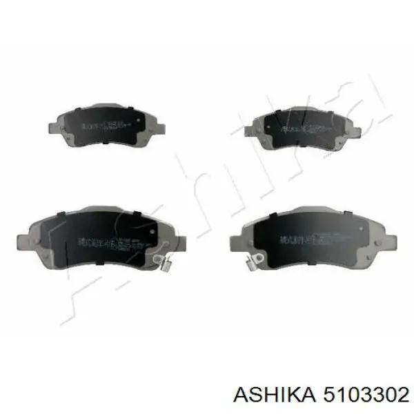 Pastillas traseras de freno Ashika 5103302 precio, desde 19,33 EUR