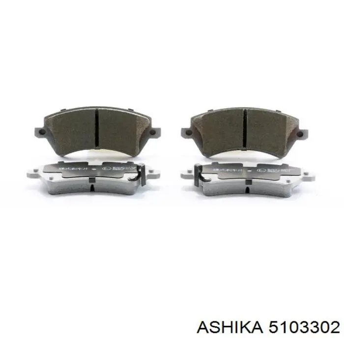 Comprar 5103302 Ashika Pastillas de freno traseras
