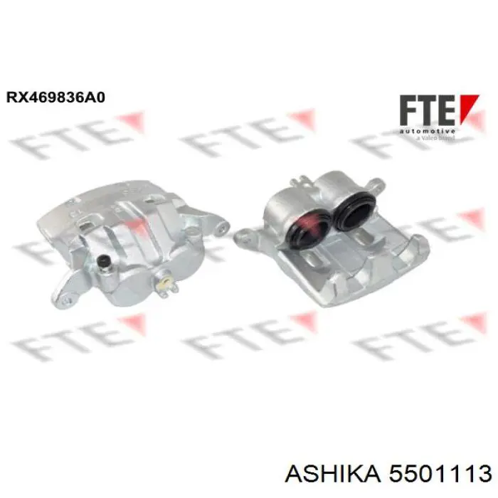Zapatas de freno 5501113 Ashika