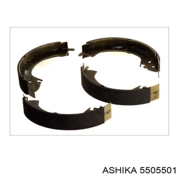 55-05-501 Ashika zapatas de frenos de tambor traseras