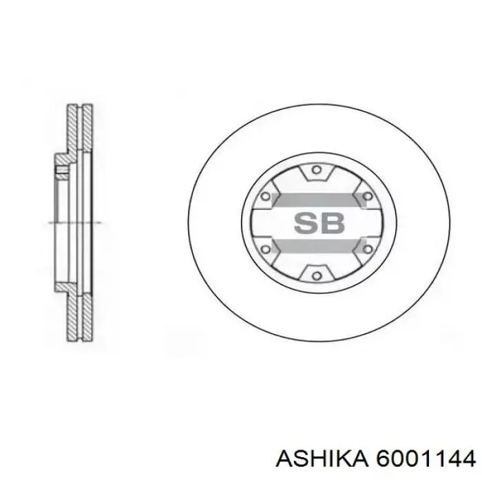 Comprar 402060F000 Ford Freno de disco delantero