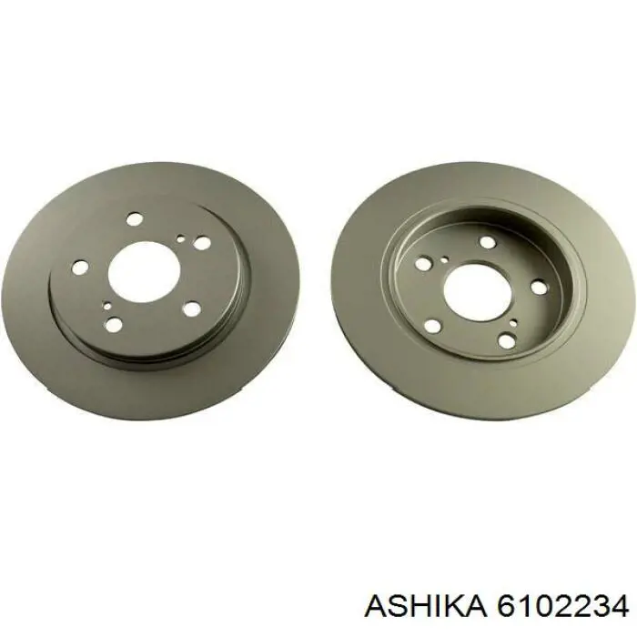 Disco de freno trasero Toyota Auris E15