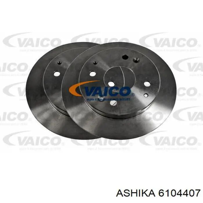 Disco de freno trasero A2640002 Ackojap