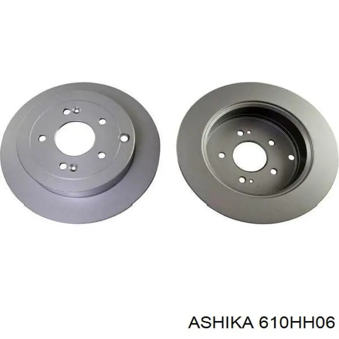 610HH06 Ashika disco de freno trasero