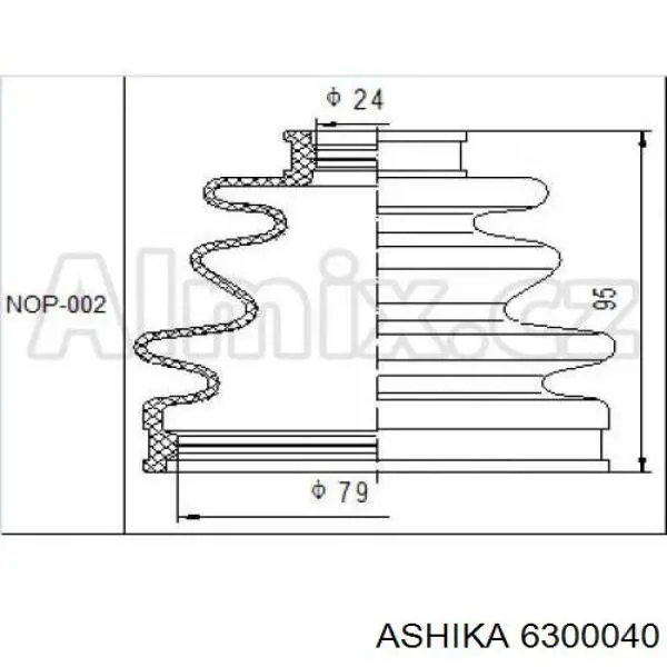 Fuelle, árbol de transmisión delantero interior Toyota Celica T16