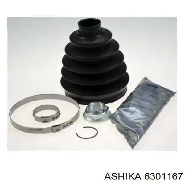6301167 Ashika fuelle, árbol de transmisión delantero interior