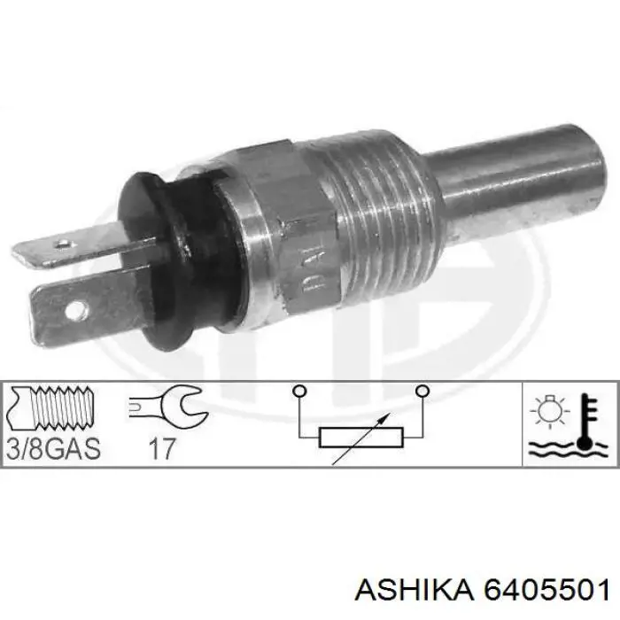 Sensor de temperatura del motor Mitsubishi MMC844972