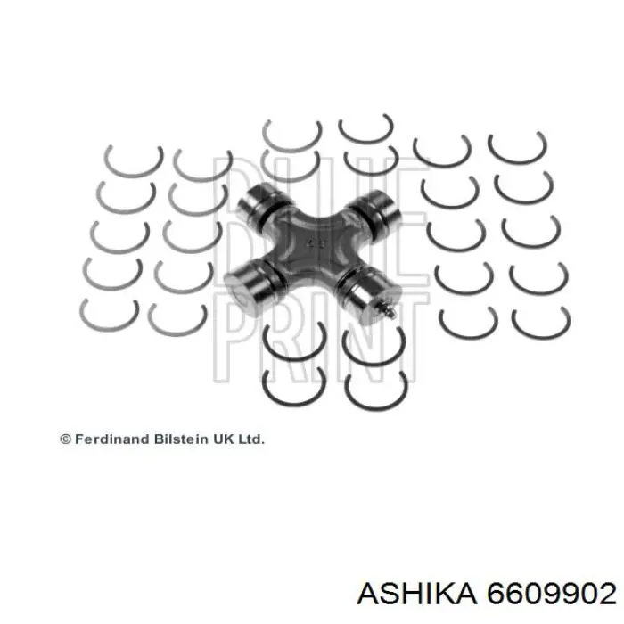 Comprar 6609902 Ashika Cruceta del eje de transmisión delantero