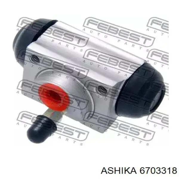 Bombín de freno de rueda trasero Ford 2S612261AA