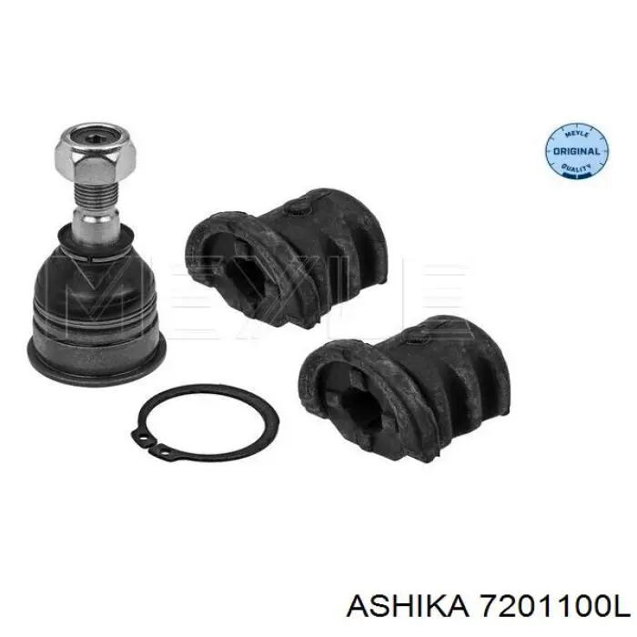 7201100L Ashika barra oscilante, suspensión de ruedas delantera, inferior izquierda