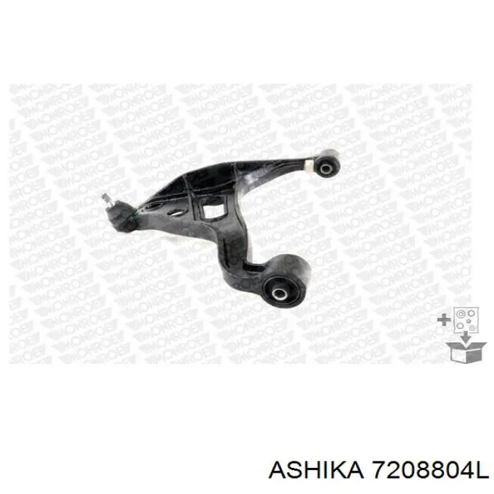 7208804L Ashika barra oscilante, suspensión de ruedas delantera, inferior izquierda