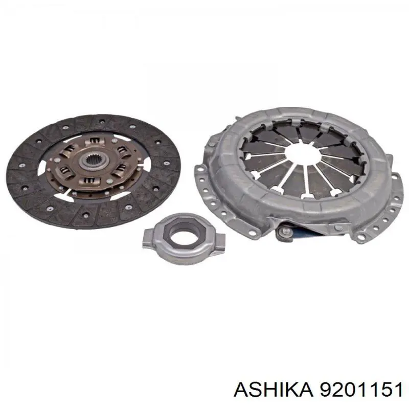 92-01-151 Ashika kit de embrague (3 partes)