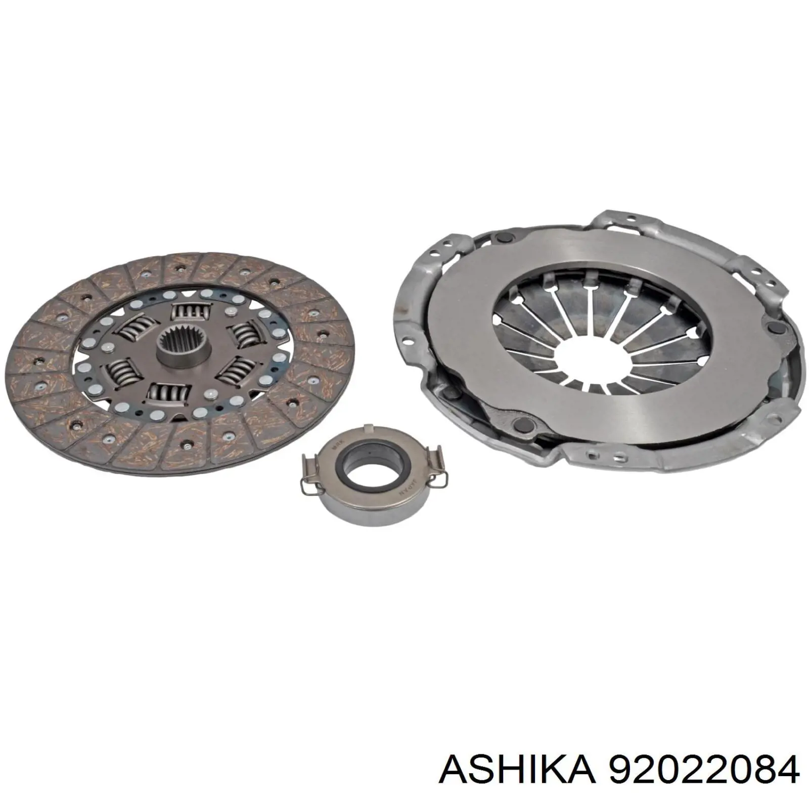 92-02-2084 Ashika kit de embrague (3 partes)