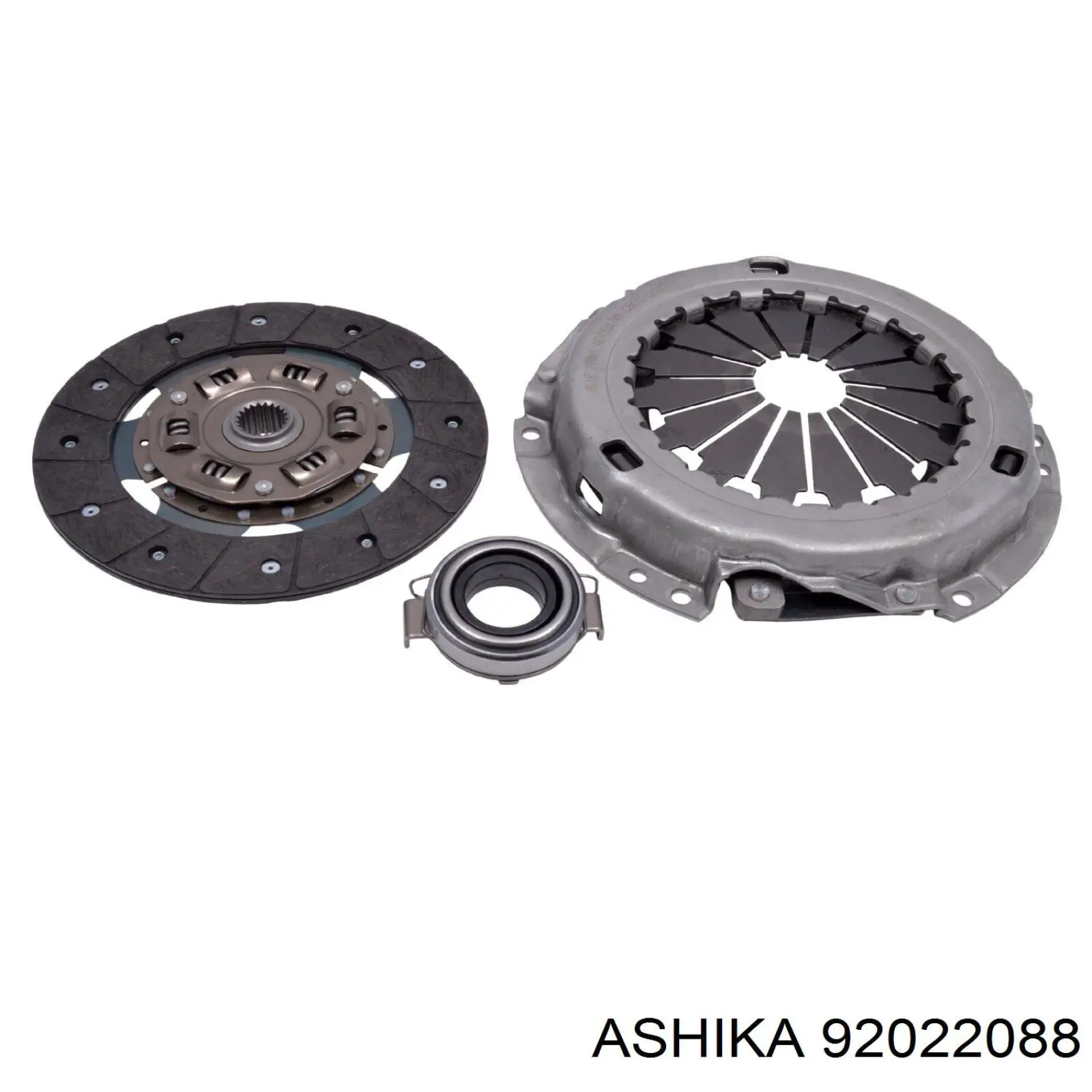 92-02-2088 Ashika kit de embrague (3 partes)