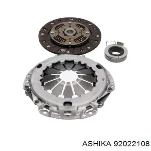 92022108 Ashika kit de embrague (3 partes)