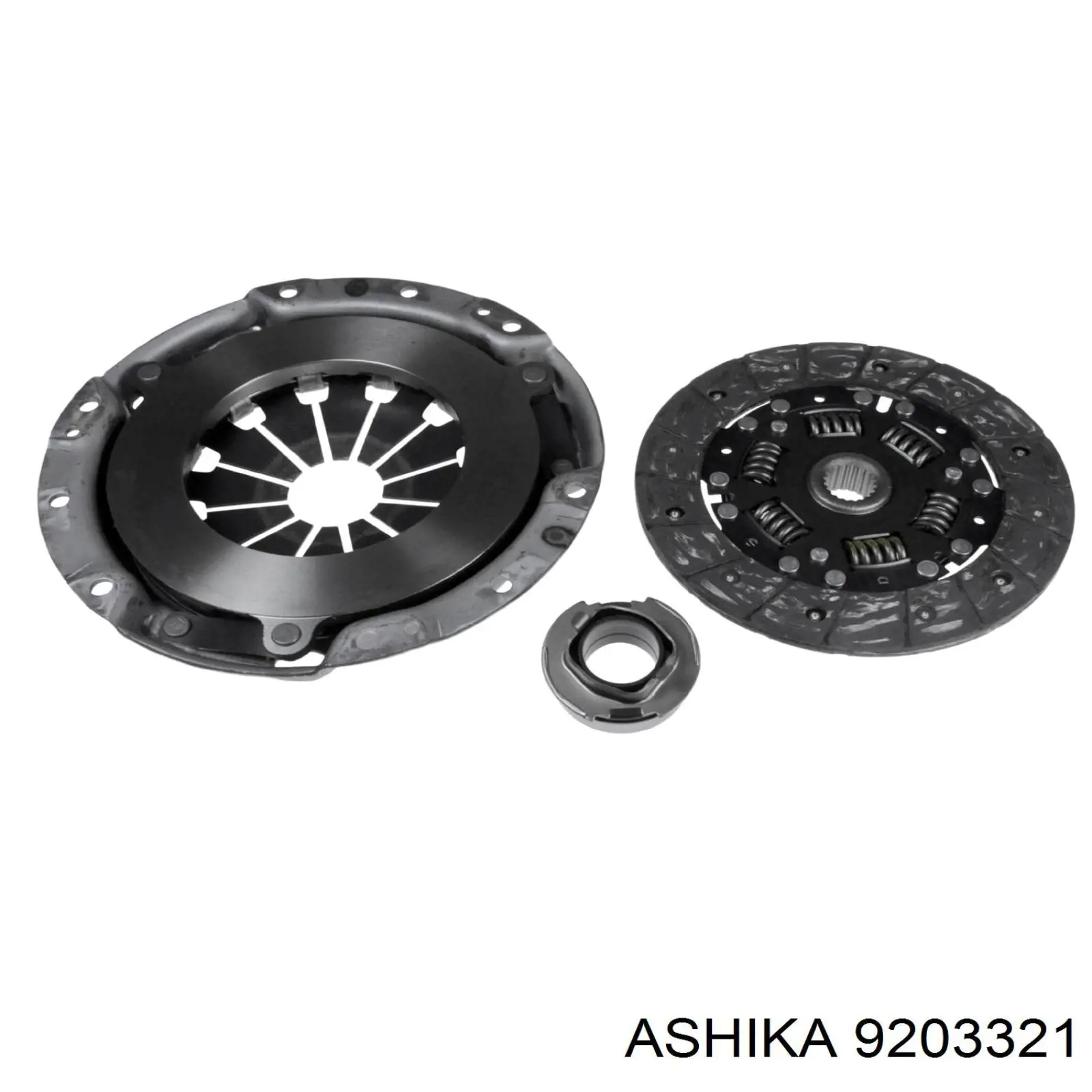 92-03-321 Ashika kit de embrague (3 partes)