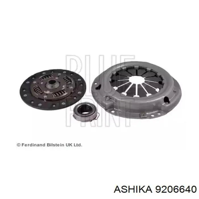 92-06-640 Ashika kit de embrague (3 partes)