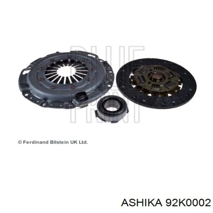 92-K0-002 Ashika kit de embrague (3 partes)