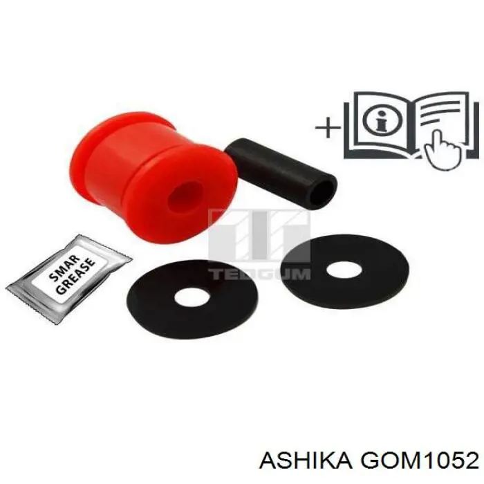 GOM-1052 Ashika suspensión, brazo oscilante, eje trasero, inferior