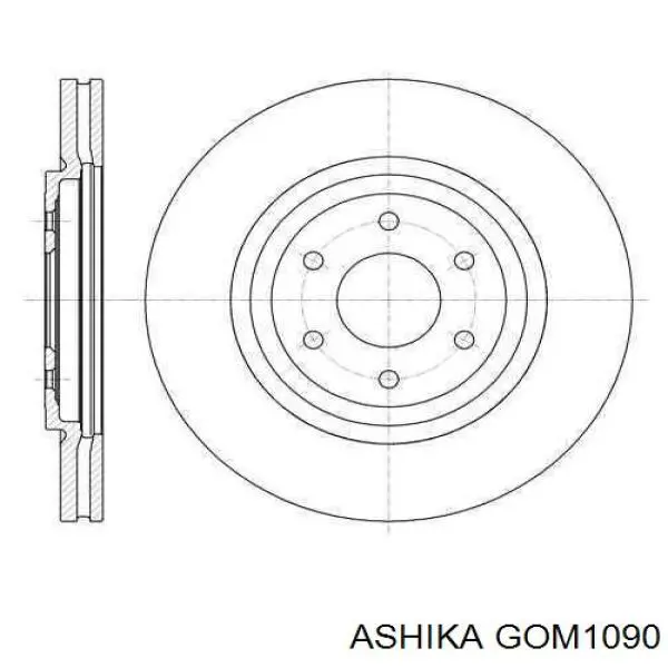 GOM-1090 Ashika soporte amortiguador delantero