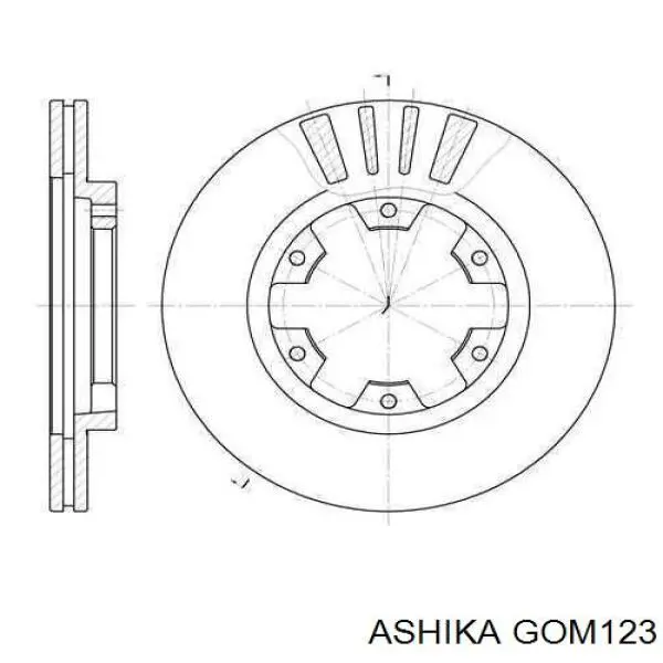 Soporte estabilizador, Eje delantero Nissan/Infiniti 5461301J11