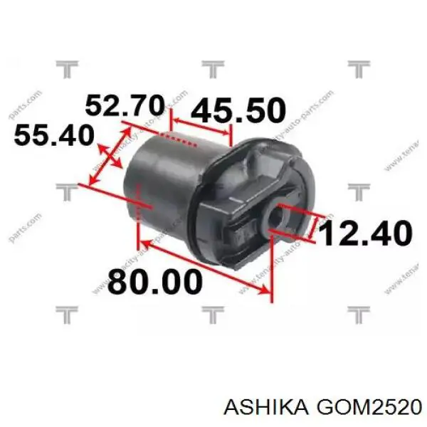 Comprar 487250D040 Toyota Silentblock trasero