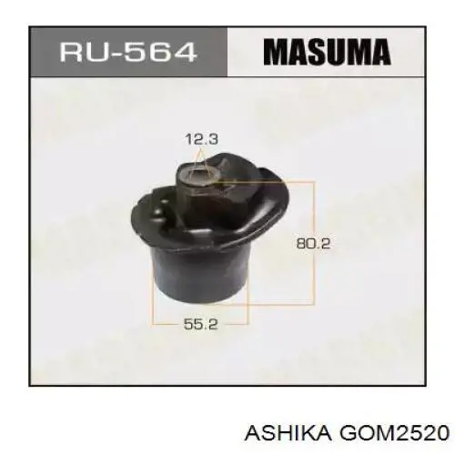 Silentblock trasero 487250D040 Toyota