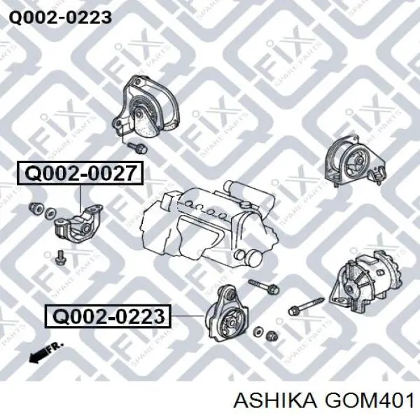 Comprar 50842ST0N81 Honda Soporte inferior izquierdo del motor