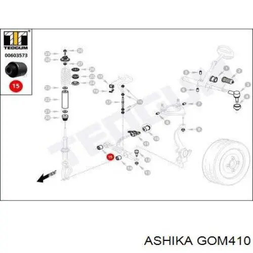 Comprar 51391SR30040 Honda Silentblock