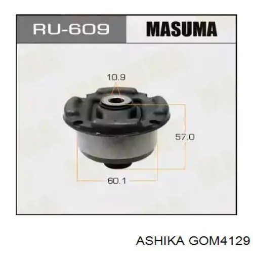 Comprar GOM4129 Ashika Silentblock delantero del soporte de la traviesa del diferencial trasero